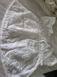 White Embroidered Ethnic Blouse