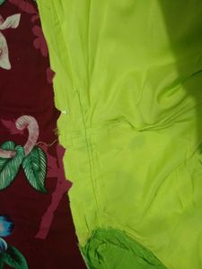 Green Tie-Dye Kurta with legging