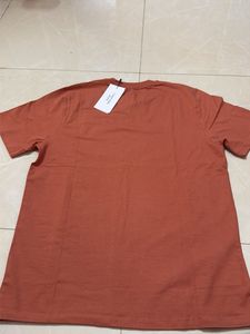 Calvin Klein Logo CK T-Shirt - Burnt Orange