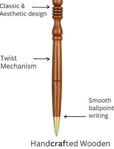 Designer wooden pens