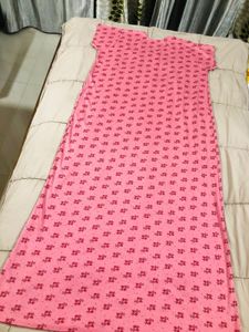 🌸🌺 Pink Floral Nightgown 🌺🌸