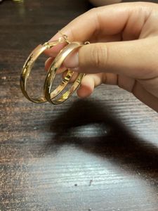 Classic Gold Hoop Earrings