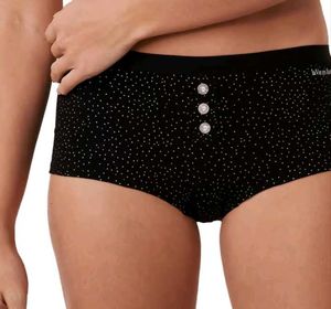 Chic Black Polka Dot panty