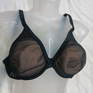 Elegant🪔 Black Sheer Bra