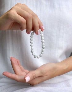Couple Howlite Bracelet Set