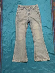 Light Wash Blue Flare Jeans