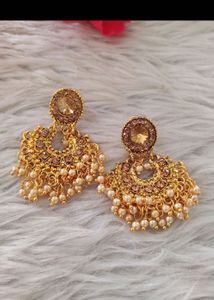 Gold plated Necklace Set with Earrings &amp; Maangtikk