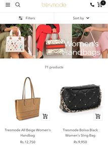 Branded Grey Purse
