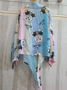 Cute Teddy Bear Print Shirt