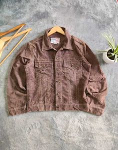 Vintage Brown Corduroy Jacket