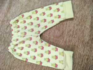 Baby Girl's Cute Bunny Pajama Set