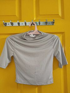 grey bodycon h&m top