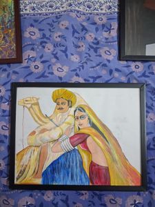 Original Hand Painted Framed Painting