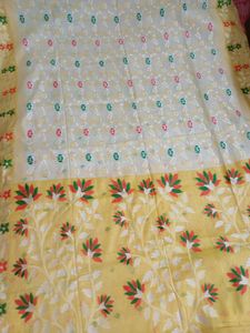 Beautiful Yellow Saree