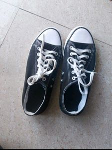 Classic Black Sneakers