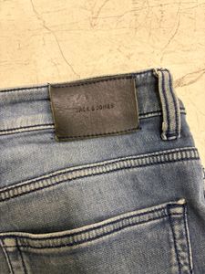 JACK &amp; JONES Men's Blue Denim Jeans