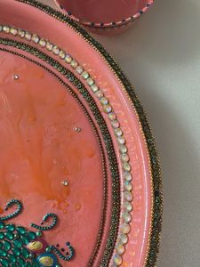Decorative Pooja Thali Set