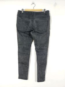 Black Printed Ankle Length Jean (Men's)