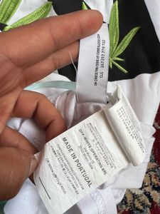 off white weed arrows skate tshirt