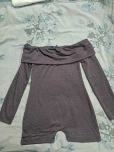 Off-the-Shoulder Romper
