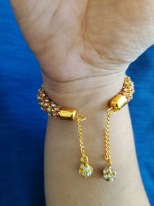 Unused Sparkling Bracelet with Charm