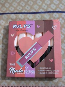 RVLIPS The Nude Edition Lipsticks