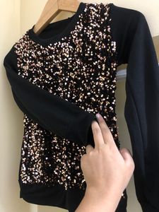 T-shirt Black &amp; Golden