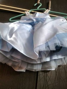 Cute Blue Party Dress