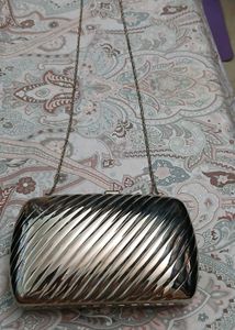 Solid Silver Evening Bag