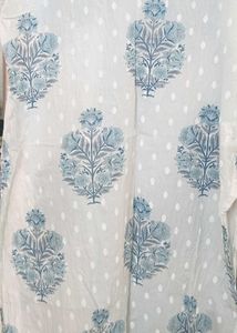 Beautiful Blue and White Kurta Set