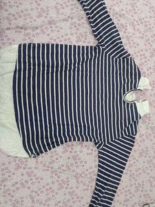 Striped Long Sleeve Top