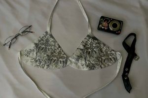 Y2k gothic Bikini Top