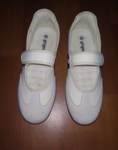 Ginger Striped Mary Jane Sneakers