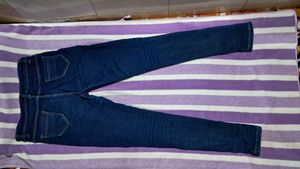 Dark Blue Denim Jeans