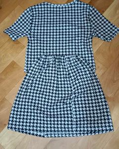 Trendy Top &amp; Flared Skirt Combo For Kids