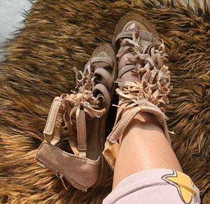 Boho Fringe Sandals