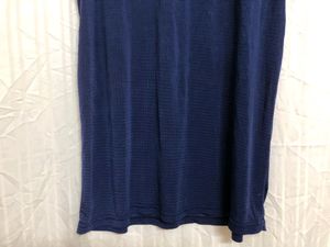 Blue sleeveless Dress