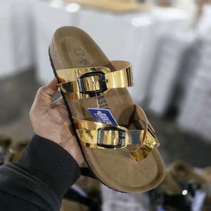 BIRKENSTOCK GLOSSY SANDALS