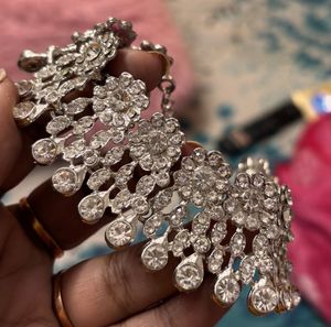 Silver Jewel Set with Maang Tikka