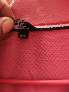 The North Face Pink Polo Shirt