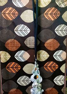 Silver Gota Parandi with Black Dori