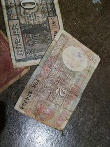 Combo Of Old Notes And Coins