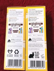 Pack of 2 Plum Body Lovin' Smoking vanilla mist