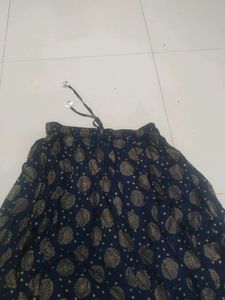 New Without Tag Navy Blue Lehanga/Skirt