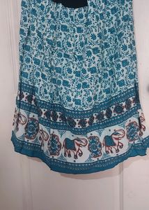 Skirt With Soft High Quality Reyon Fabric