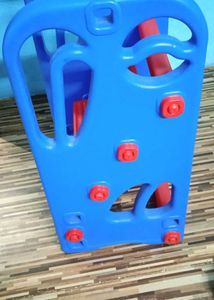 Red Plastic Kids Slide