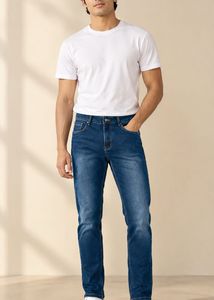 Men's Blue Slim Fit Jeans