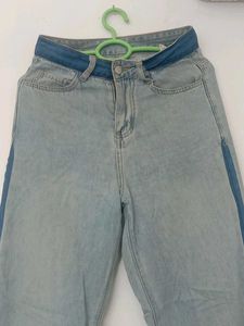 Light Wash Wide Leg Jeans