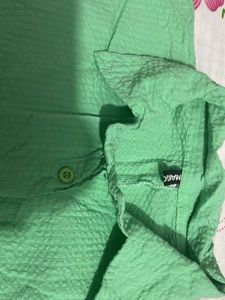 women’s Light Green Shirt Dress