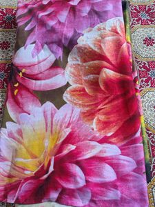 Vibrant Floral Bed Sheet
